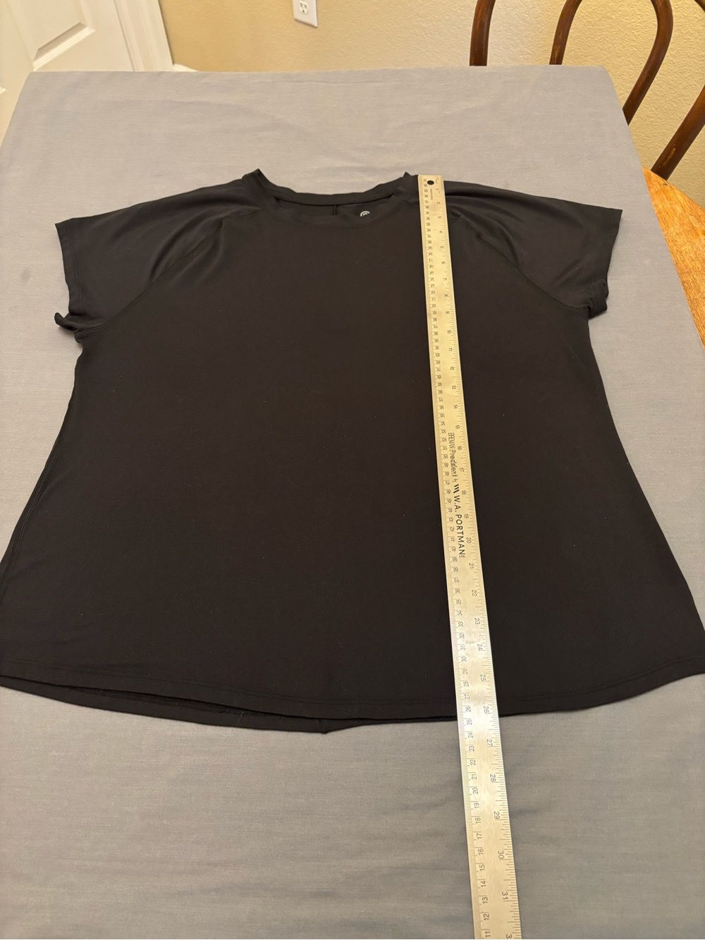 Champion Black Women’s Short Sleeve Crewneck Tee